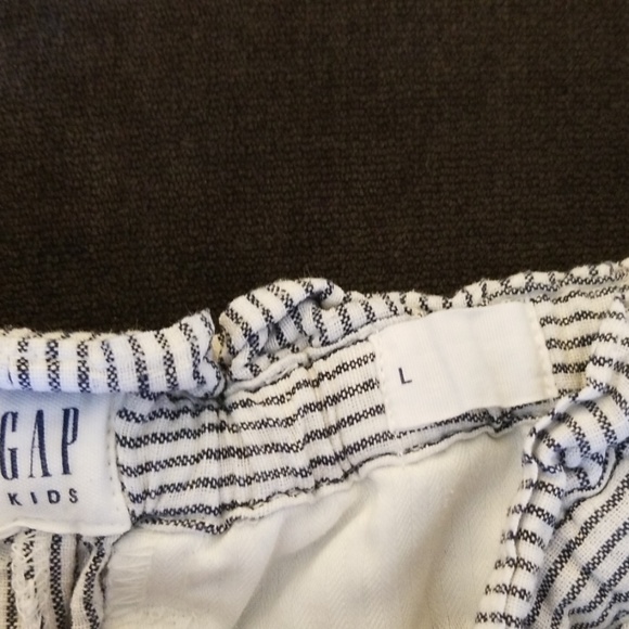 ⛔️SOLD⛔️Wide leg chambray blue pinstripe pant - Picture 2 of 3